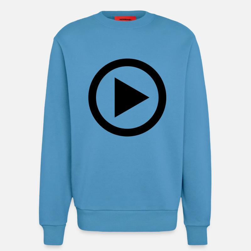 play - Sweatshirt - made by SPREAD  -  Sol Blue
