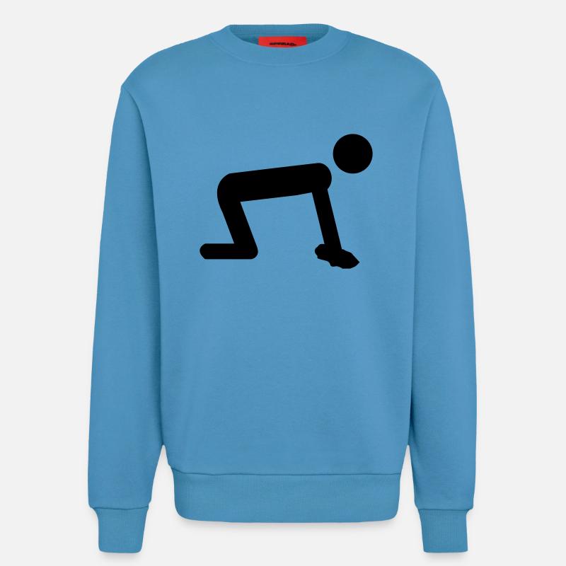 putzen - Sweatshirt - made by SPREAD  -  Sol Blue
