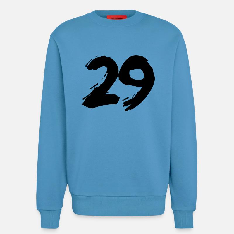 Brushed 29 - Sweatshirt - made by SPREAD  -  Sol Blue