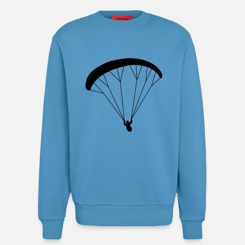 Gleitschirm - Sweatshirt - made by SPREAD  -  Sol Blue
