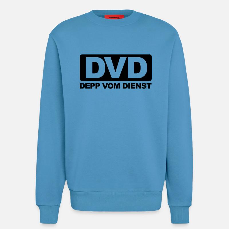 Depp vom Dienst (md) - Sweatshirt - made by SPREAD  -  Sol Blue