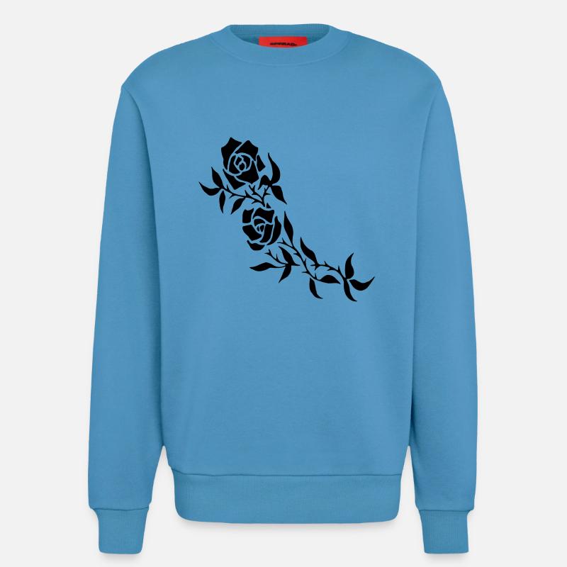 Rose - Sweatshirt - made by SPREAD  -  Sol Blue