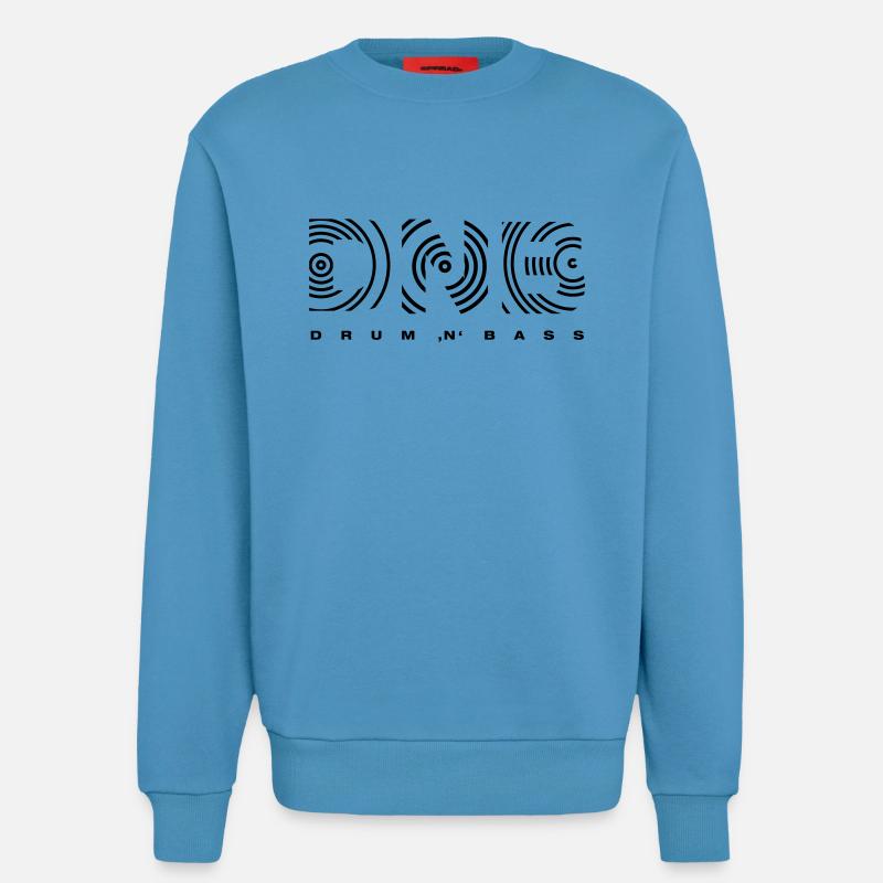 DnB - Sweatshirt - made by SPREAD - Sol Blue