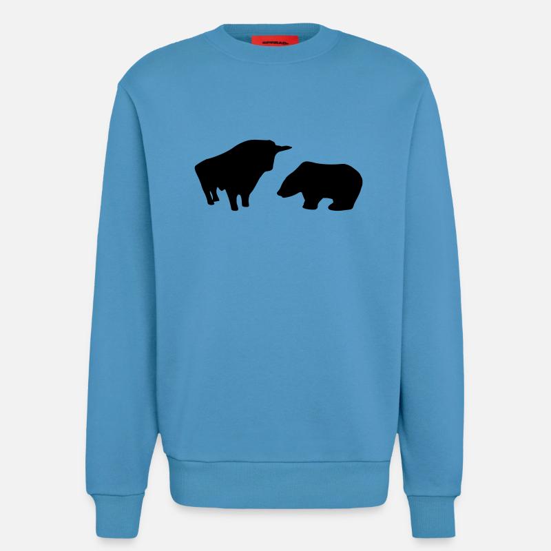 Börse - Sweatshirt - made by SPREAD  -  Sol Blue