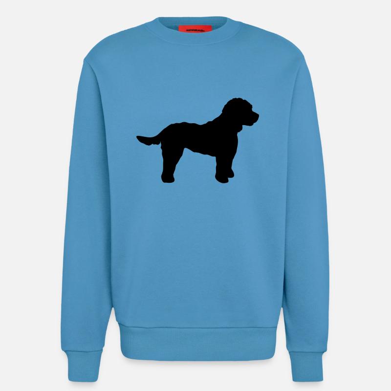 Cockapoo - Sweatshirt - made by SPREAD  -  Sol Blue
