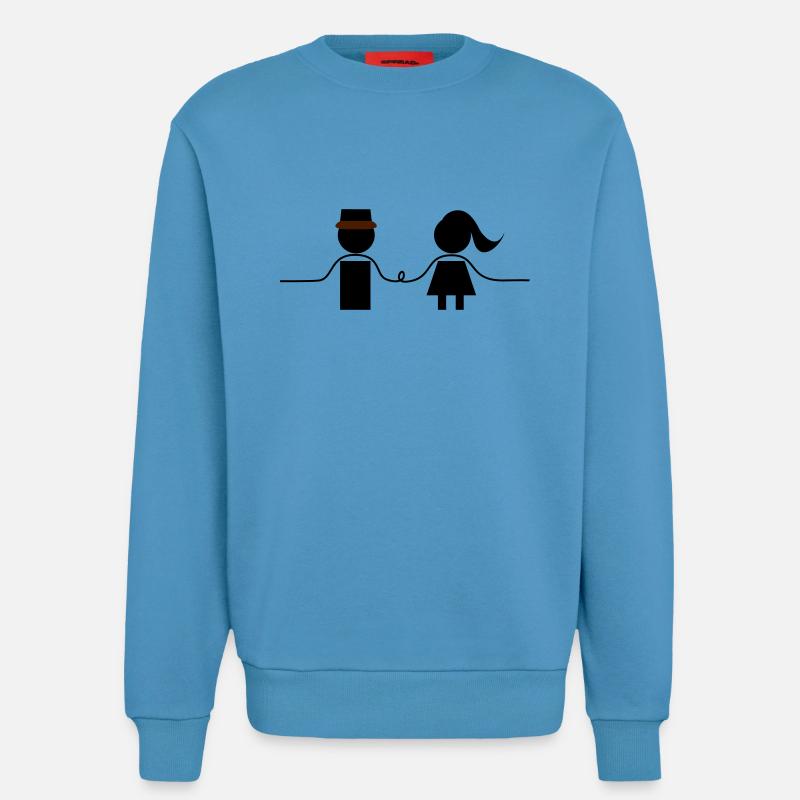 Liebe - Sweatshirt - made by SPREAD  -  Sol Blue