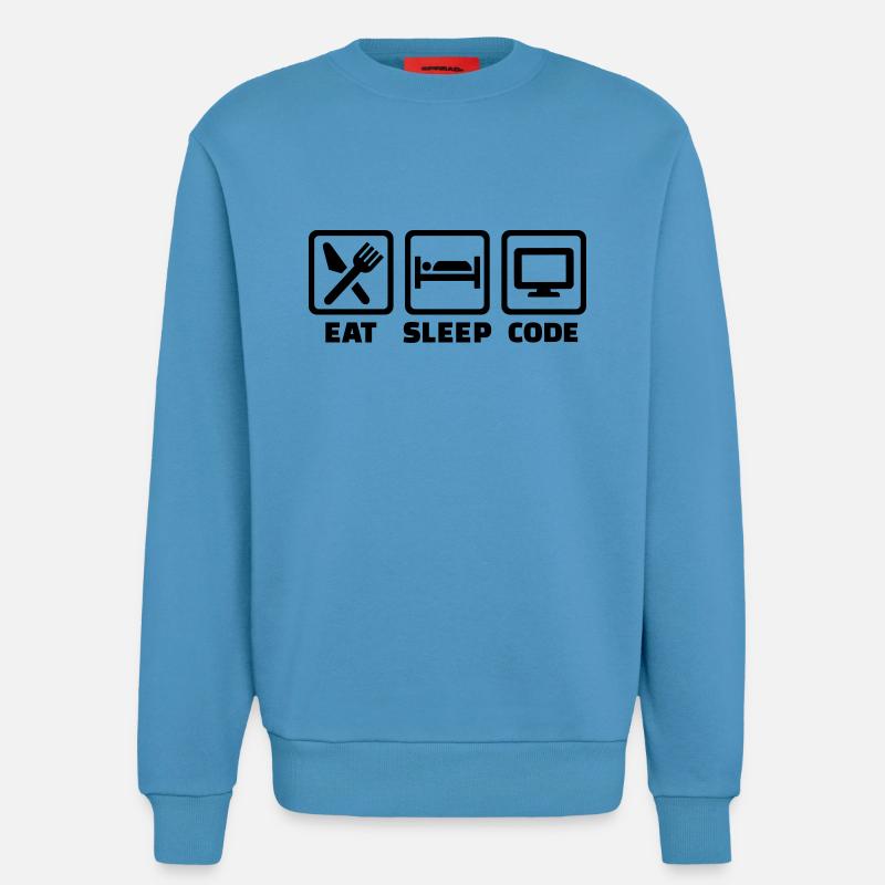 Programmierer - Sweatshirt - made by SPREAD  -  Sol Blue