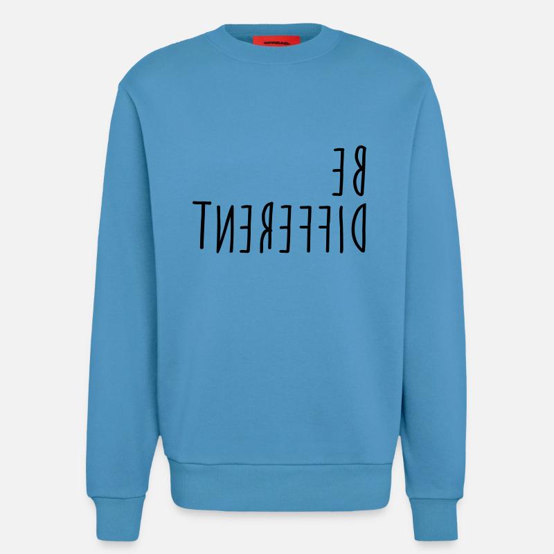 Be different - Sweatshirt - made by SPREAD  -  Sol Blue