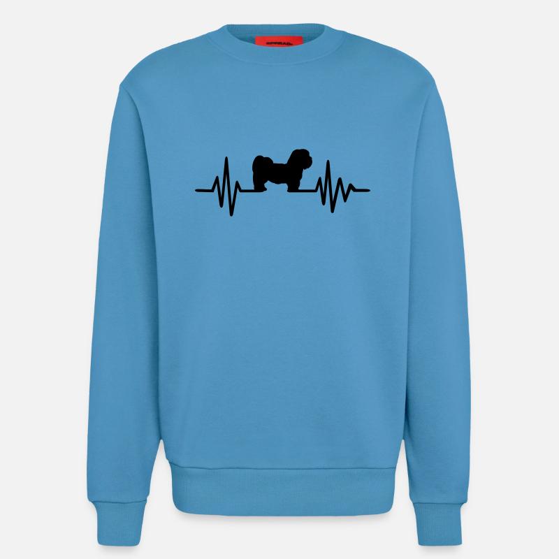 Lhasa Apso - Sweatshirt - made by SPREAD  -  Sol Blue