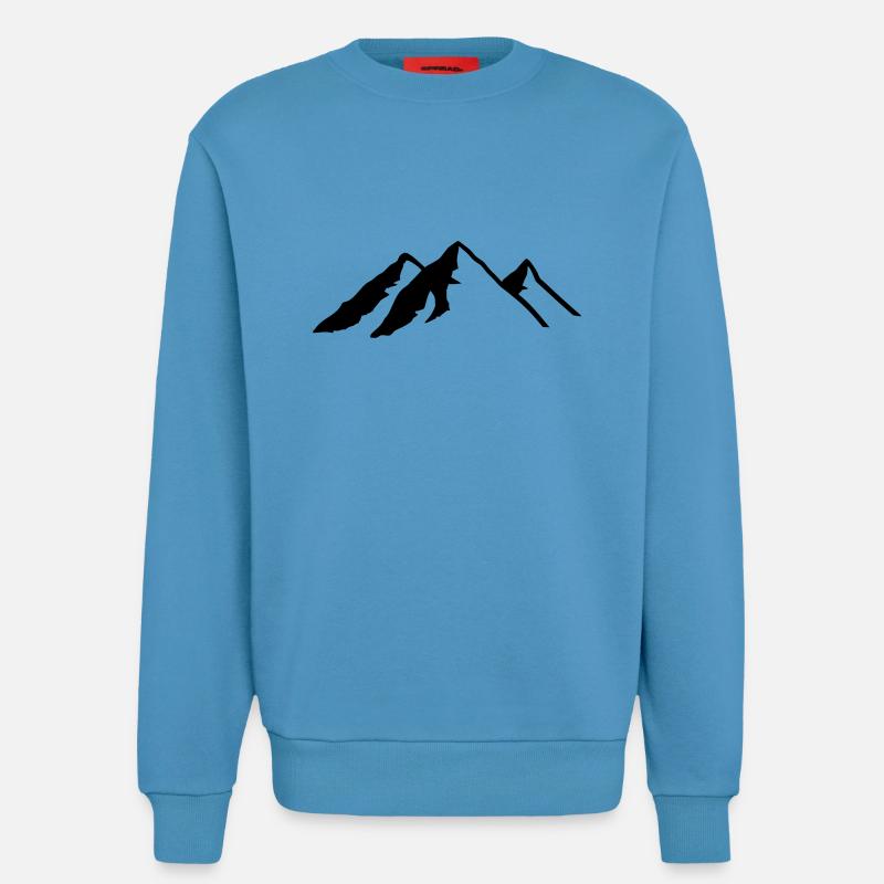 Berg - Sweatshirt - made by SPREAD  -  Sol Blue