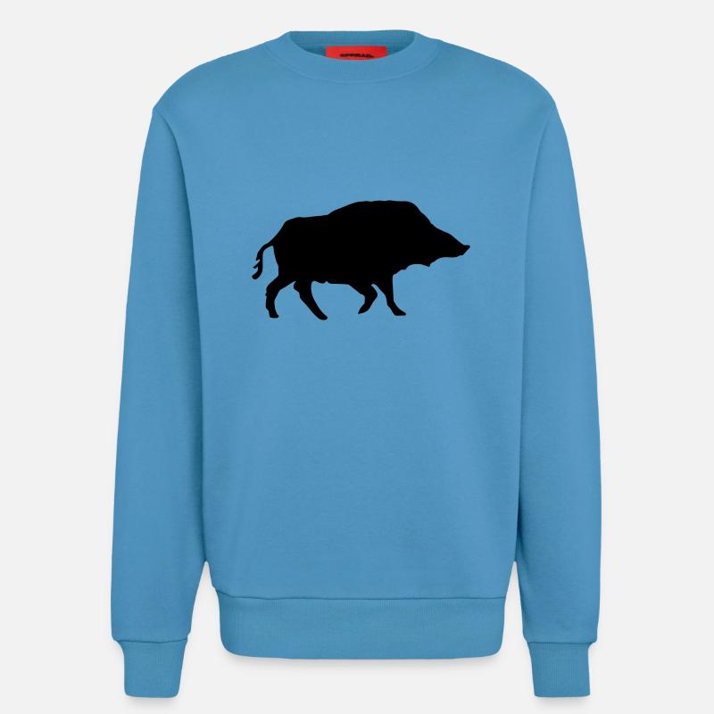 wildschwein - Sweatshirt - made by SPREAD - Sol Blue