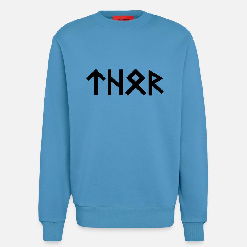 Thor Runen - Sweatshirt - made by SPREAD  -  Sol Blue