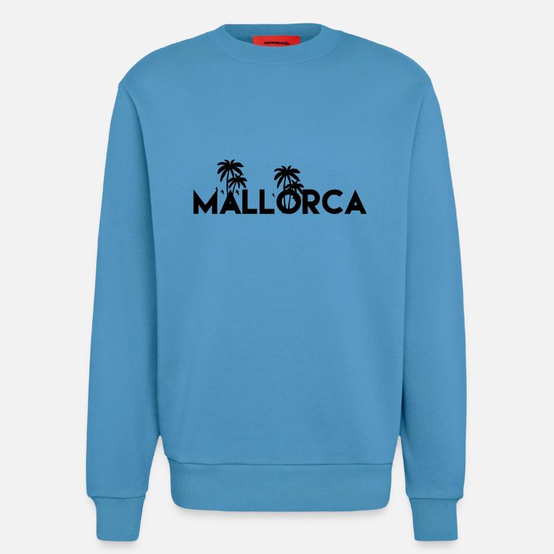 mallorca - Sweatshirt - made by SPREAD  -  Sol Blue