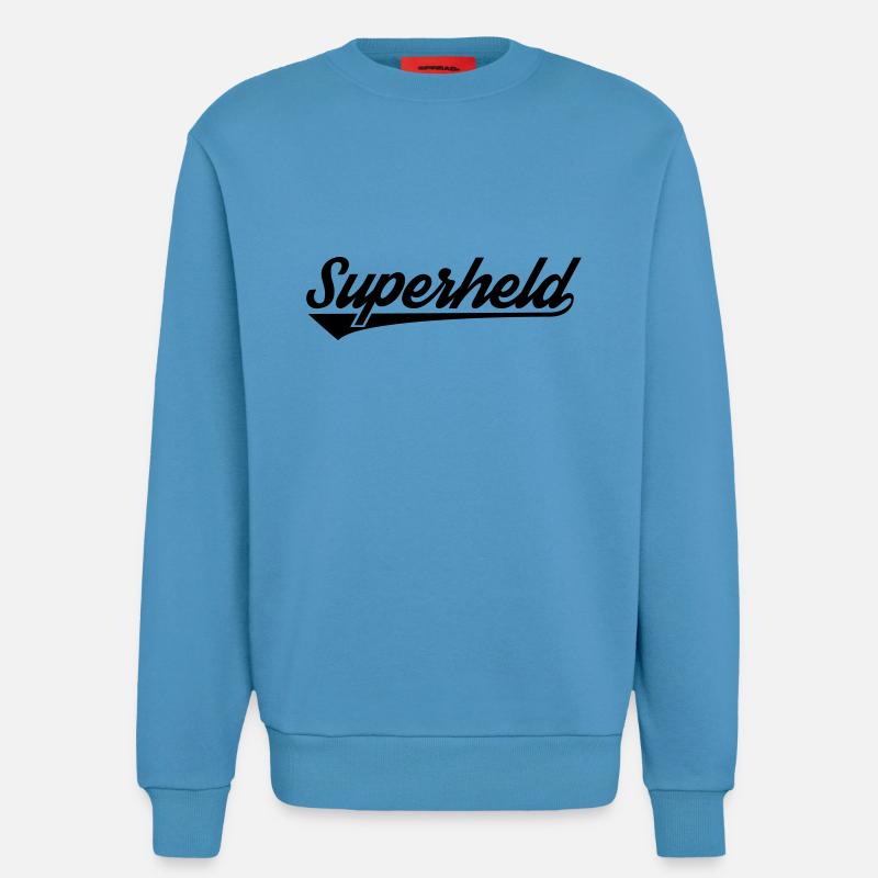 Superheld - Sweatshirt - made by SPREAD  -  Sol Blue