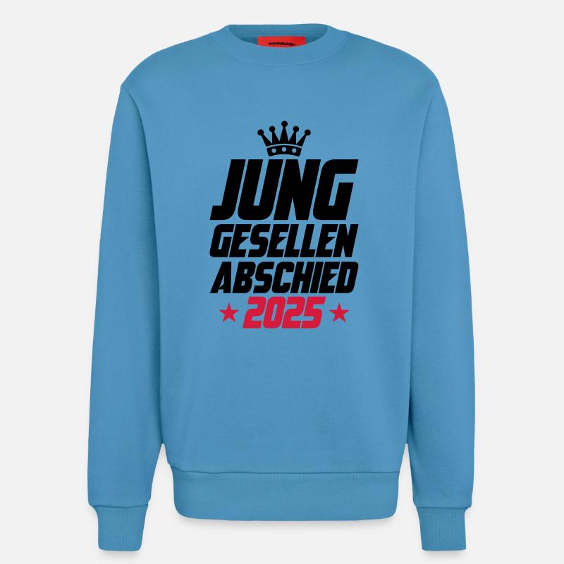 Junggesellenabschied 2025 Jga - Sweatshirt - made by SPREAD  -  Sol Blue