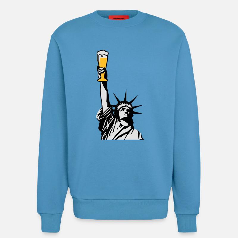 Freibier - Sweatshirt - made by SPREAD  -  Sol Blue