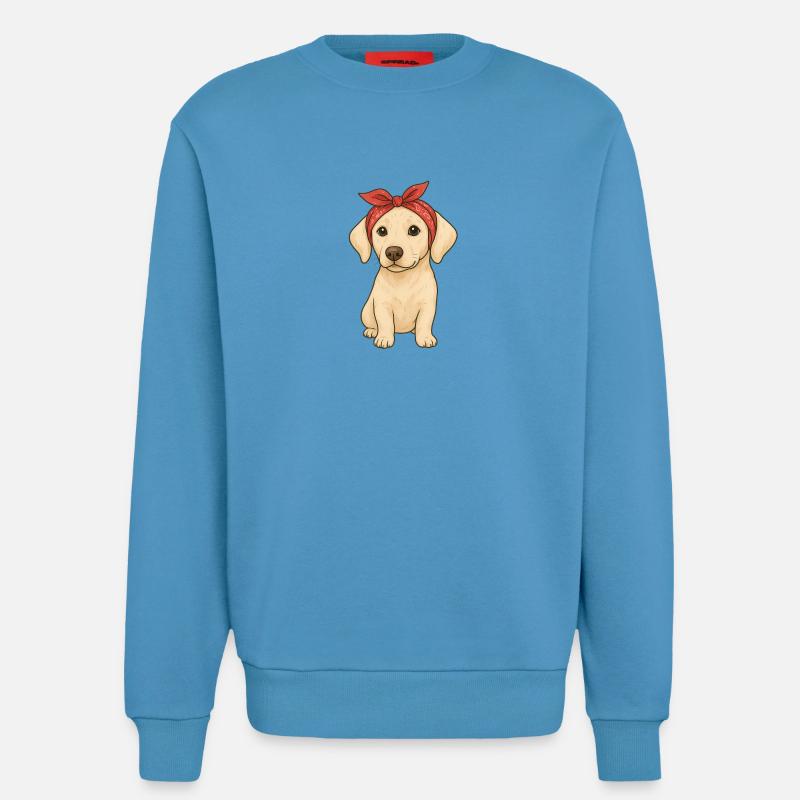 Little Labrador - Sweatshirt - made by SPREAD  -  Sol Blue