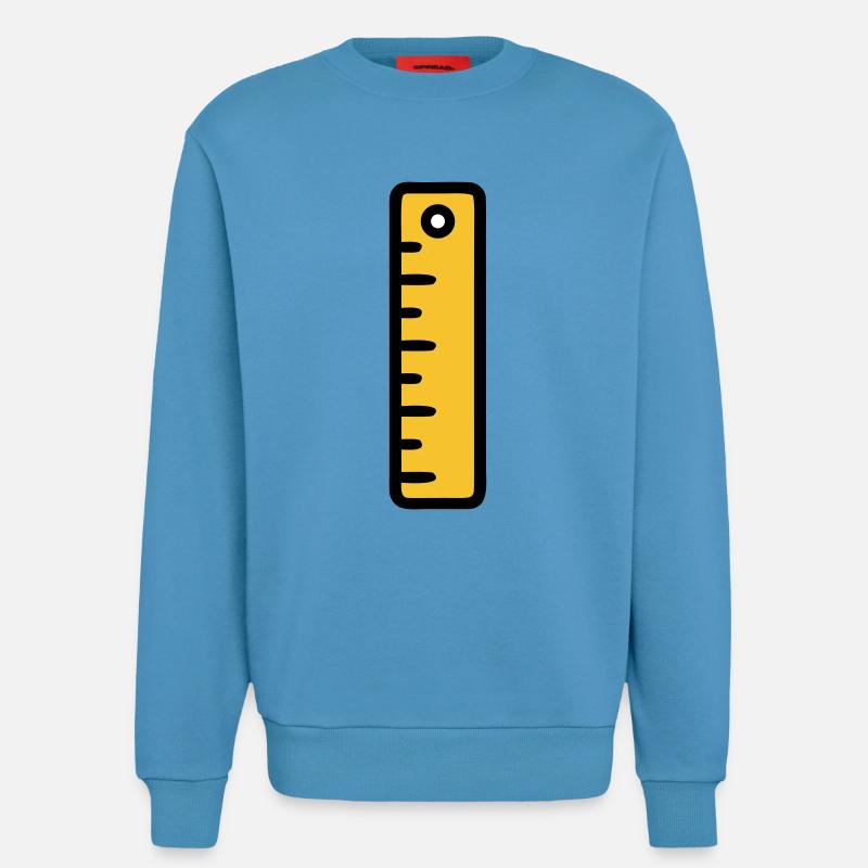 Scale Ruler Tool Office - Sweatshirt - made by SPREAD  -  Sol Blue