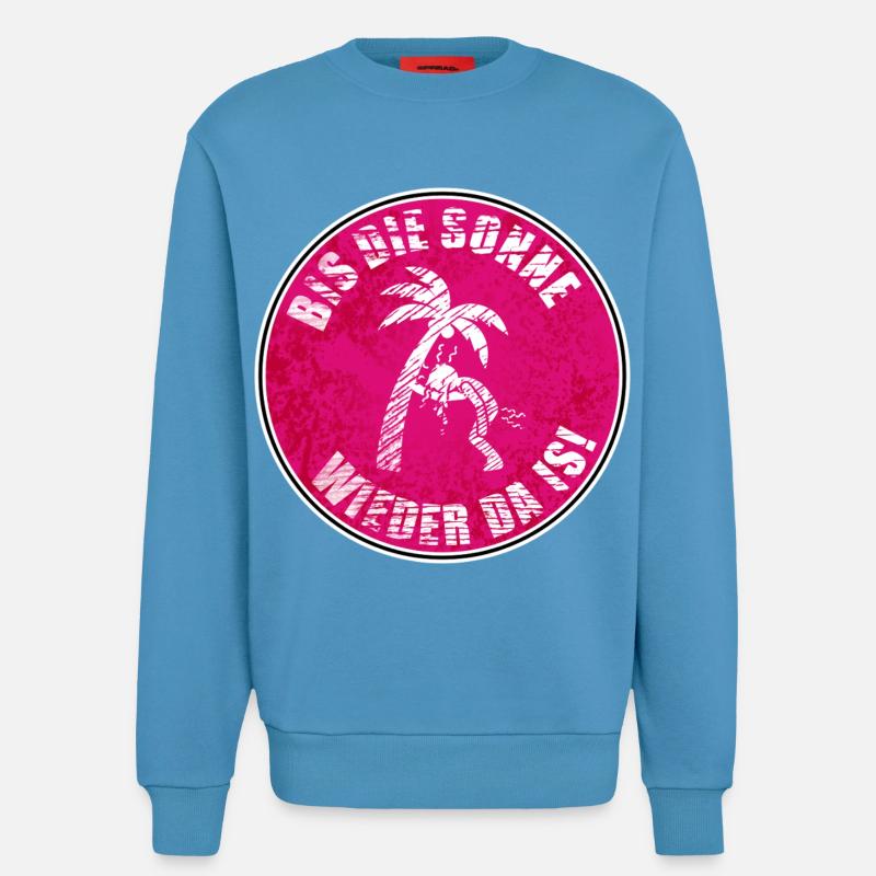 Until the sun is back! - Sweatshirt - made by SPREAD - Sol Blue