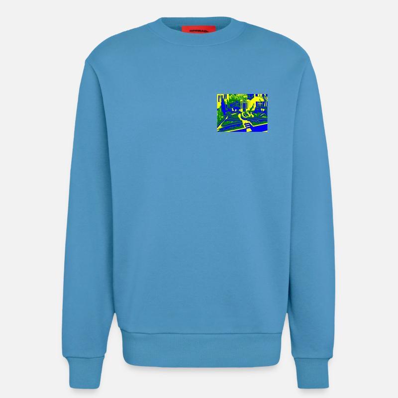 Adolf Dietrich Garten - Sweatshirt - made by SPREAD  -  Sol Blue
