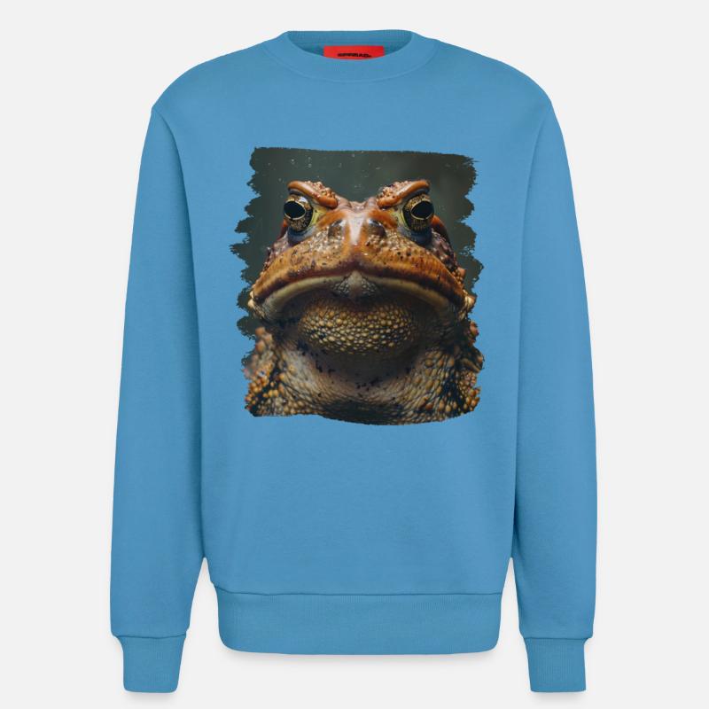 Toad Toads Toad - Sweatshirt - made by SPREAD  -  Sol Blue
