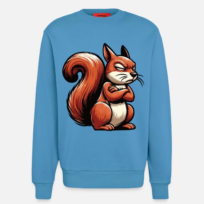Eichhörnchen Eichhorn Eichhörnchenliebhaber Nager - Sweatshirt - made by SPREAD - Sol Blue