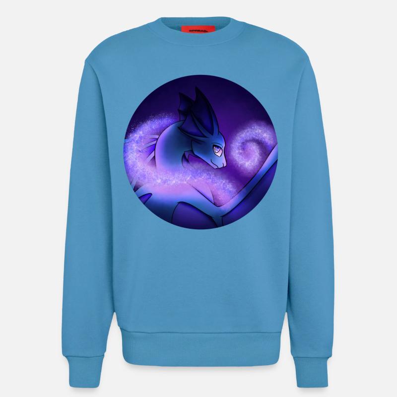 Sternenstaub-Drache - Sweatshirt - made by SPREAD  -  Sol Blue
