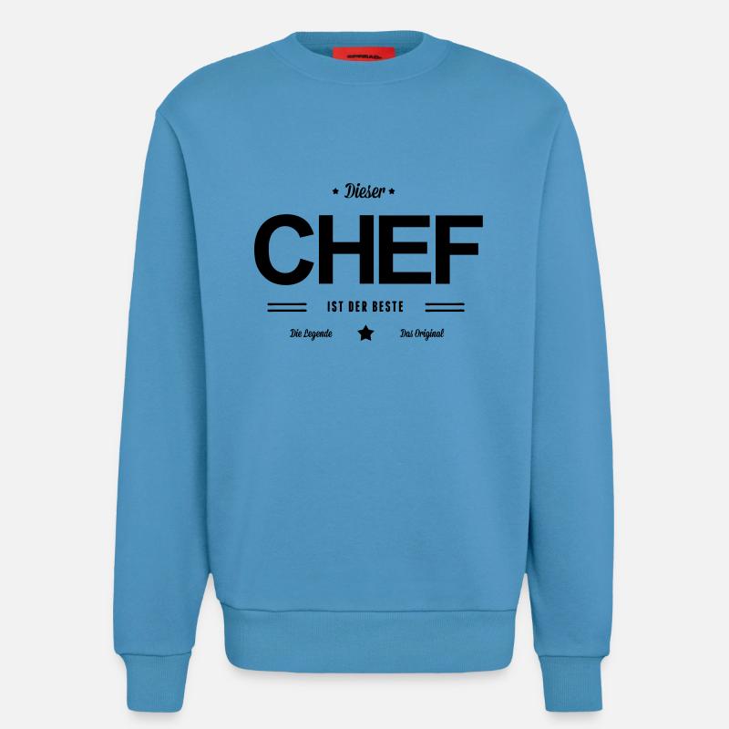 Bester Chef - Sweatshirt - made by SPREAD  -  Sol Blue
