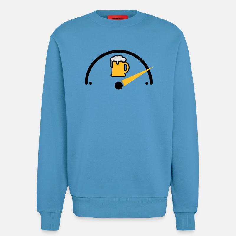 Bier voll - Sweatshirt - made by SPREAD  -  Sol Blue