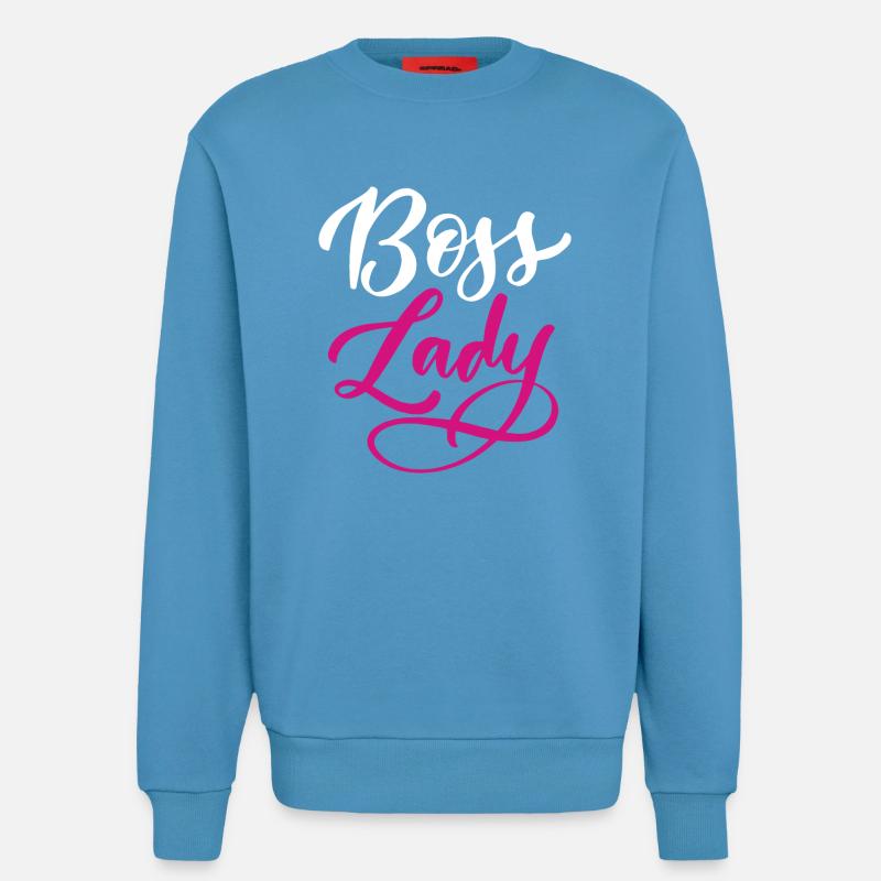 Lady  - Sweatshirt - made by SPREAD  -  Sol Blue