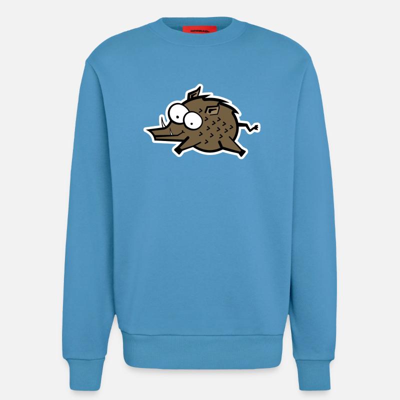 Wildsau - Sweatshirt - made by SPREAD - Sol Blue