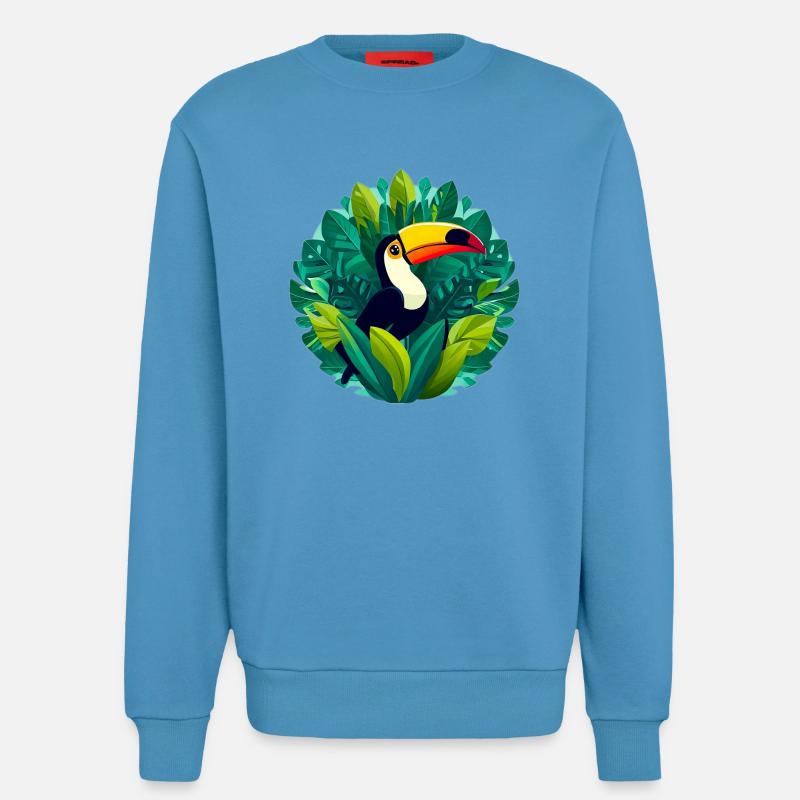 Tukan - Sweatshirt - made by SPREAD  -  Sol Blue