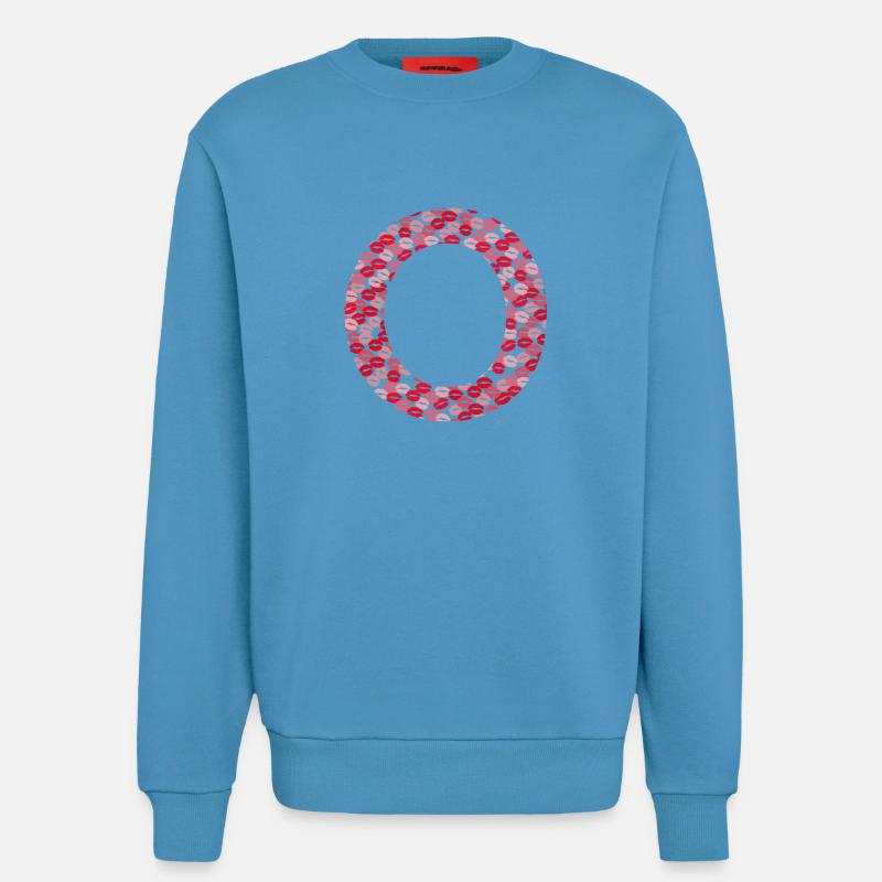 Buchstabe O - Erstes Geschenk - Sweatshirt - made by SPREAD  -  Sol Blue