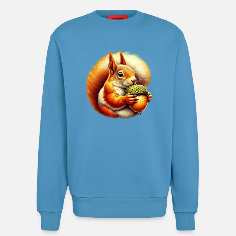 Eichhörnchen - Sweatshirt - made by SPREAD  -  Sol Blue
