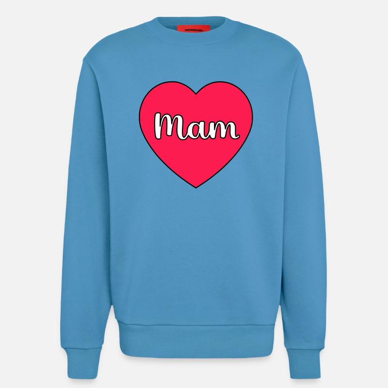 Mama Hart - Sweatshirt - made by SPREAD  -  Sol Blue