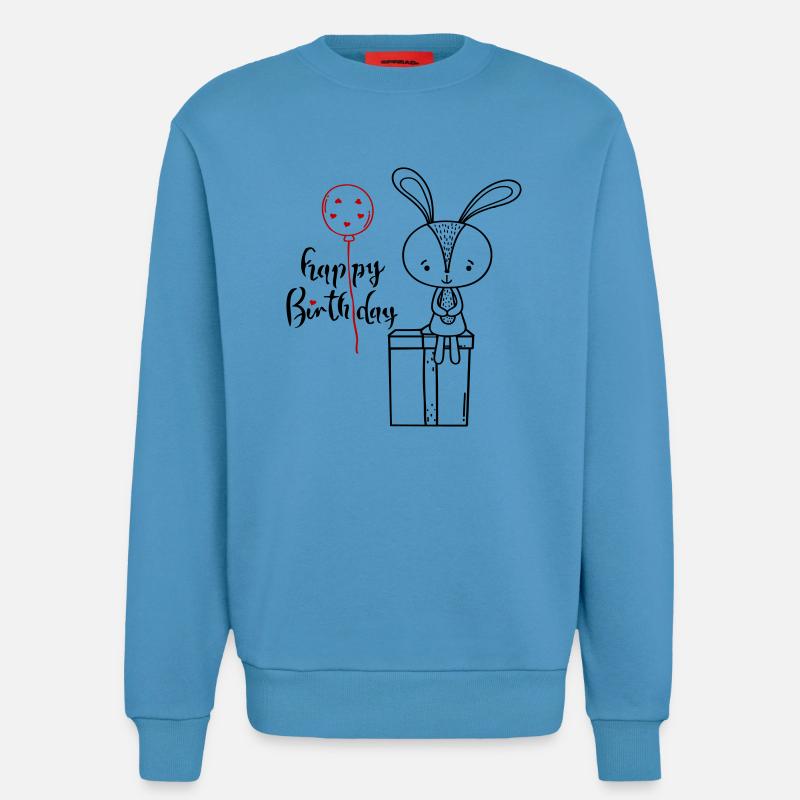 Happy Birthday - Sweatshirt - made by SPREAD  -  Sol Blue