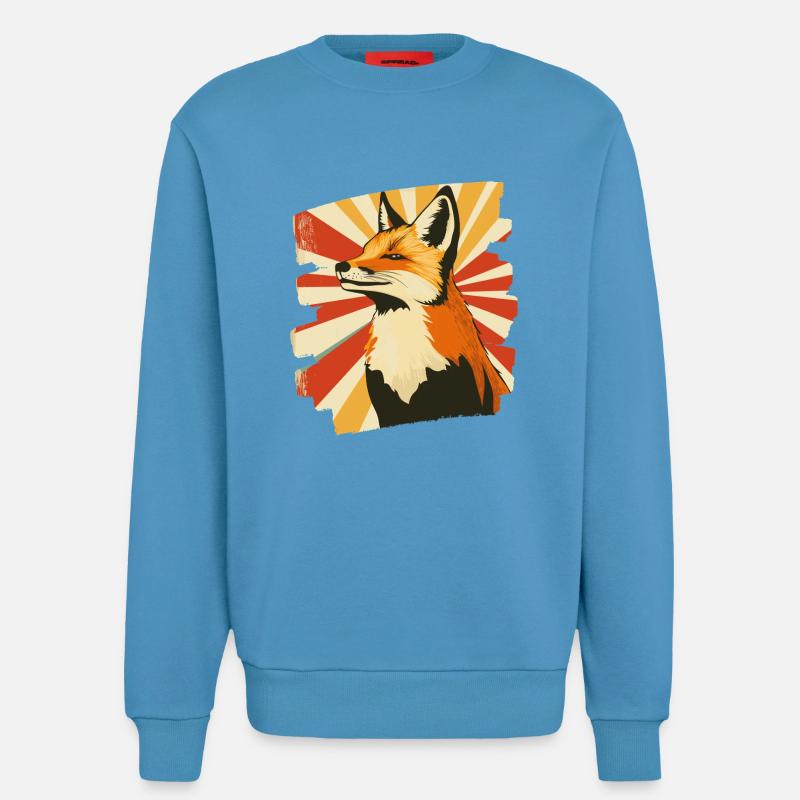 Fuchs - Sweatshirt - made by SPREAD  -  Sol Blue