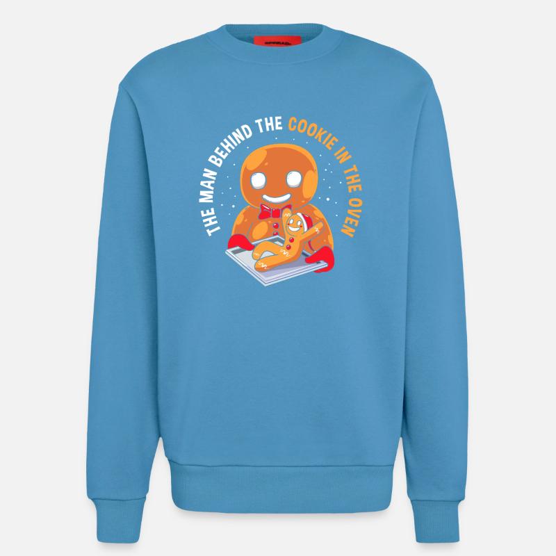 Werdende Väter Werdender Papa - Sweatshirt - made by SPREAD  -  Sol Blue