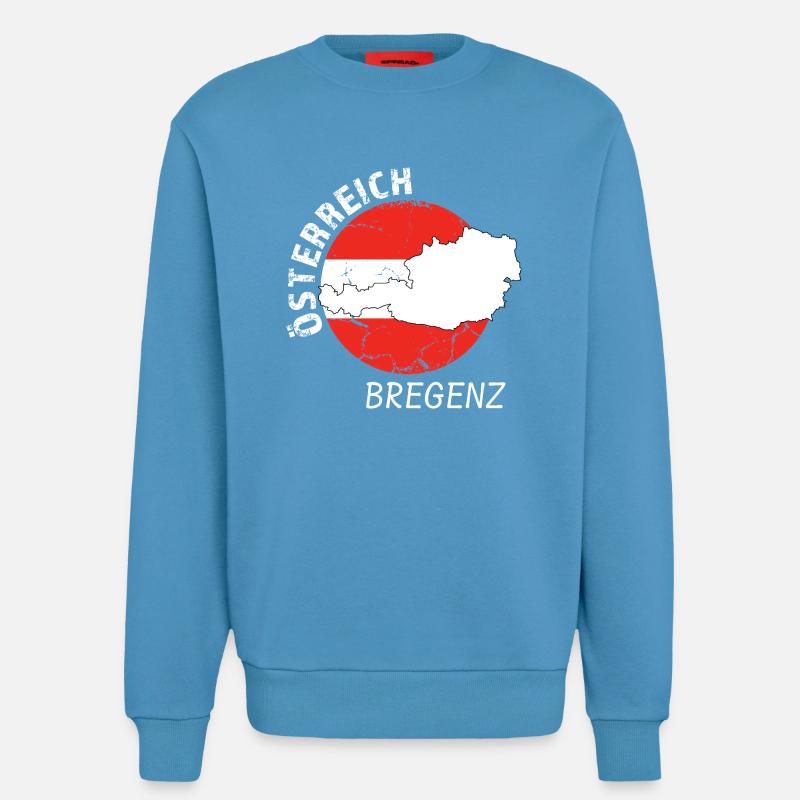 Bregenz - Sweat bio décontracté fabriqué en UE - Sol Blue