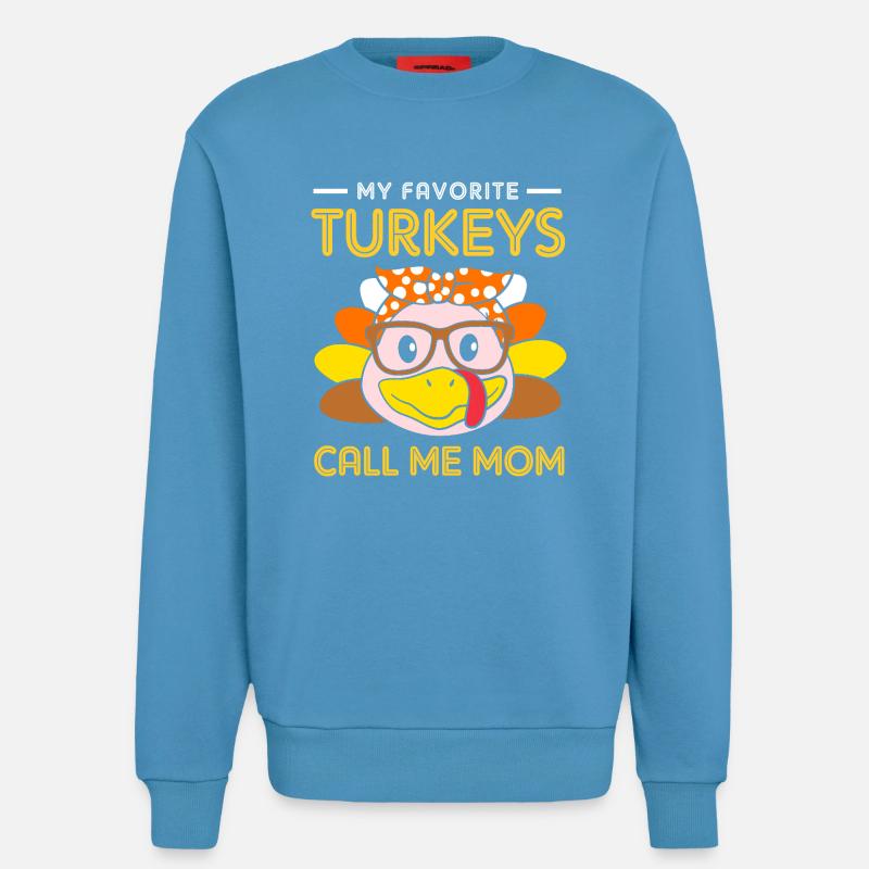 Thanksgiving Mama Mutter Oma Großmutter - Sweatshirt - made by SPREAD  -  Sol Blue