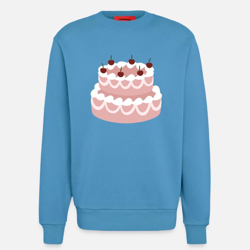 Cherry Pink Layer Cake - Sweatshirt - made by SPREAD - Sol Blue