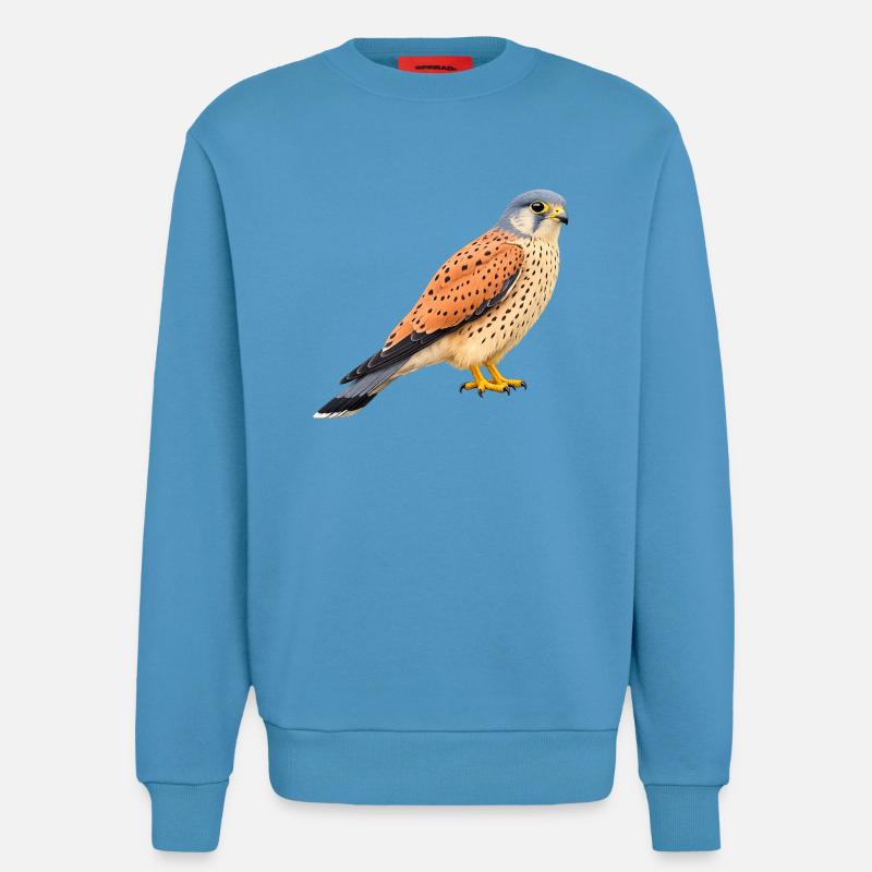 Männchen des Turmfalken - Sweatshirt - made by SPREAD  -  Sol Blue
