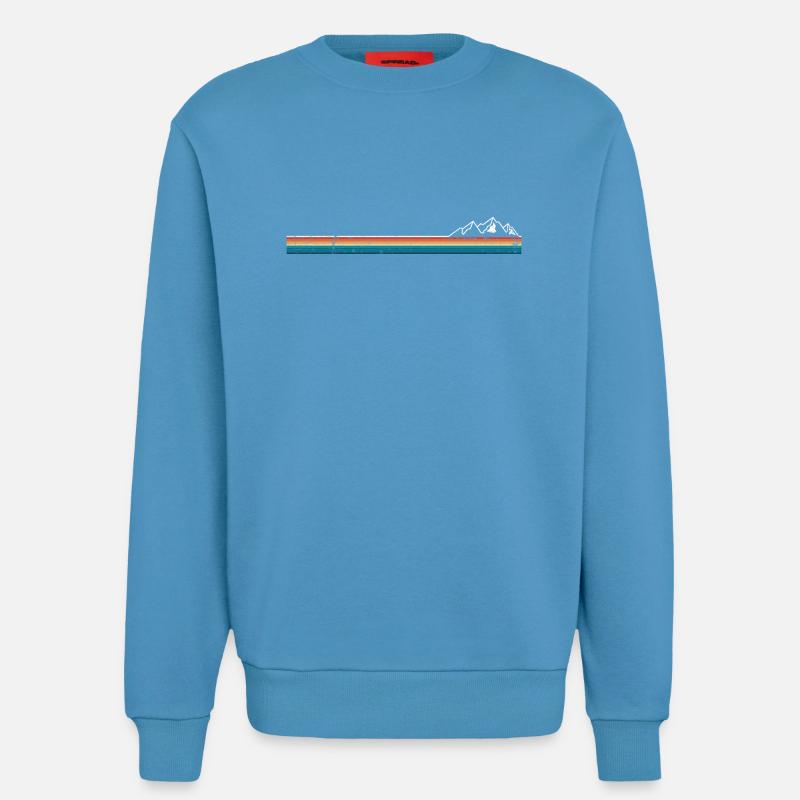 Warten auf Designeingabe - Sweatshirt - made by SPREAD - Sol Blue