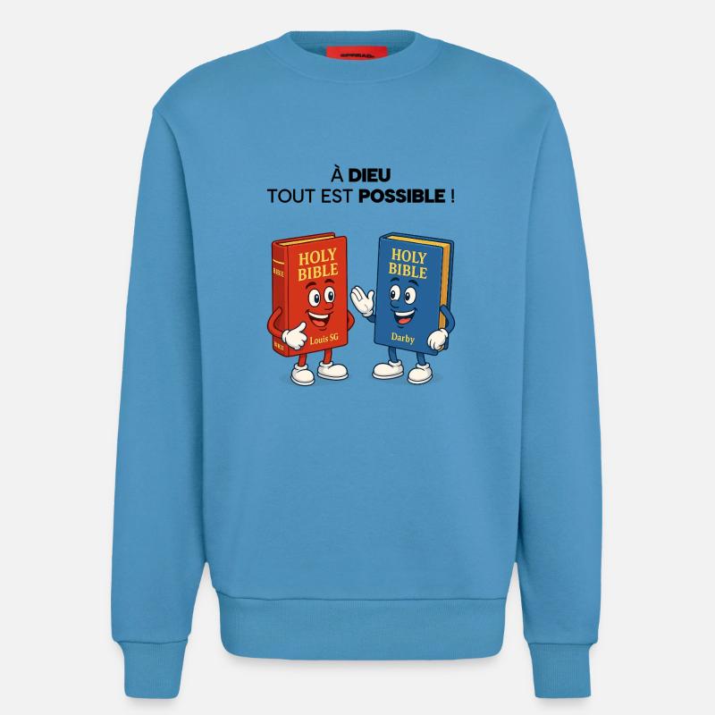 Bibel T-Shirt - Sweatshirt - made by SPREAD  -  Sol Blue