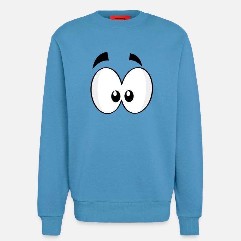 Augen - Sweatshirt - made by SPREAD  -  Sol Blue