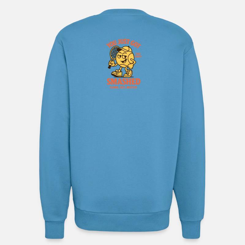 YOU JUST GOT SMASHED - Sweatshirt - made by SPREAD  -  Sol Blue