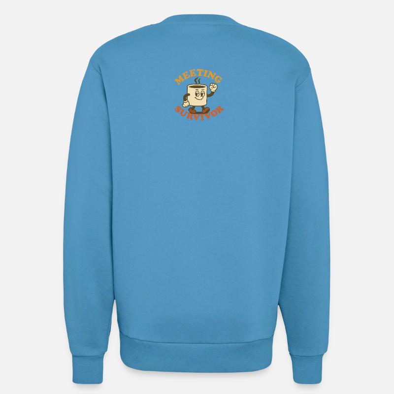 Treffen mit Überlebenden - Sweatshirt - made by SPREAD  -  Sol Blue