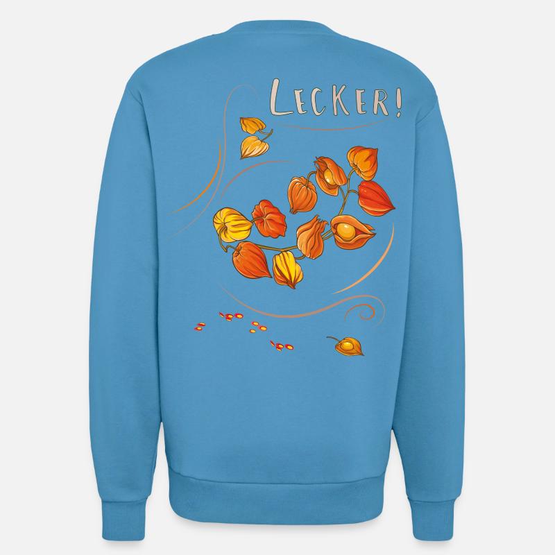 Physalis - Sweat bio décontracté fabriqué en UE -  Sol Blue