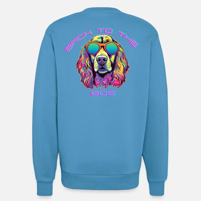 Badehündchen mit Sonnenbrille Kultur - Sweatshirt - made by SPREAD  -  Sol Blue