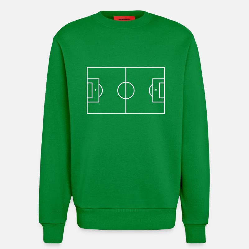 Fussball Feld - Sweatshirt - made by SPREAD  - City Green